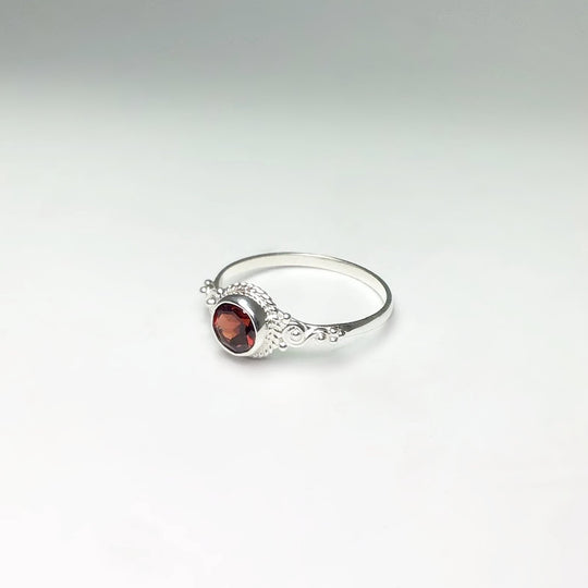 Garnet Ring