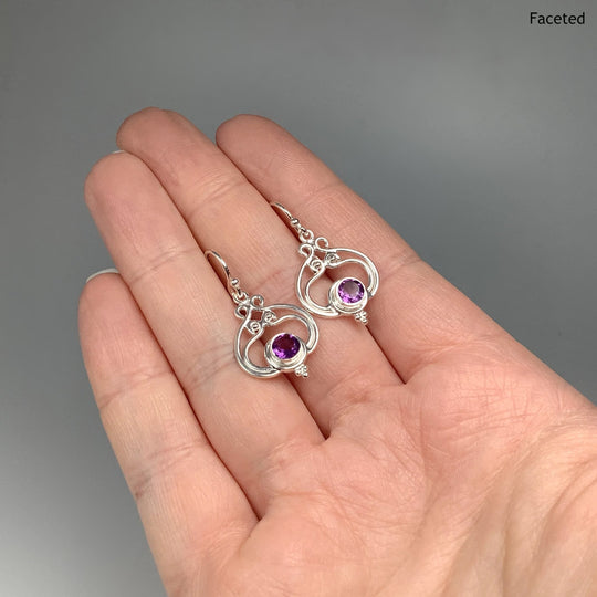 Amethyst Dangle Earrings