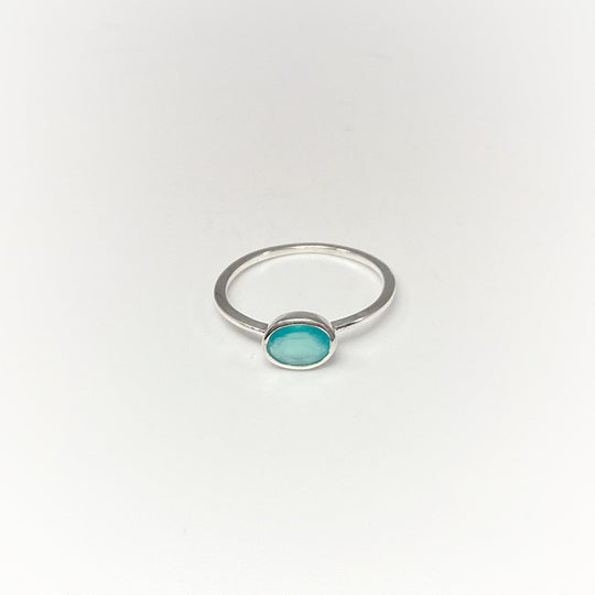 Blue Onyx Ring