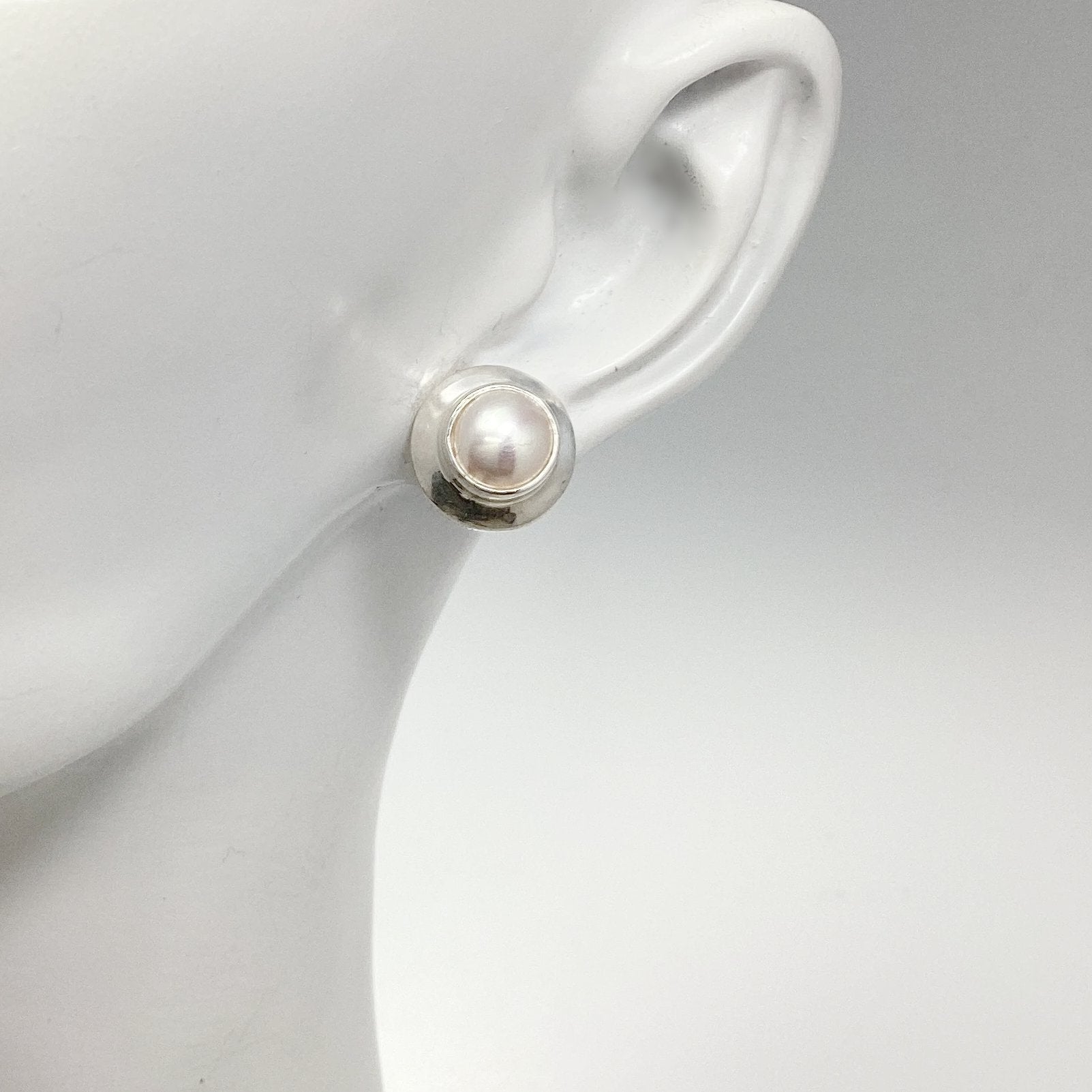 Pearl Stud Earrings