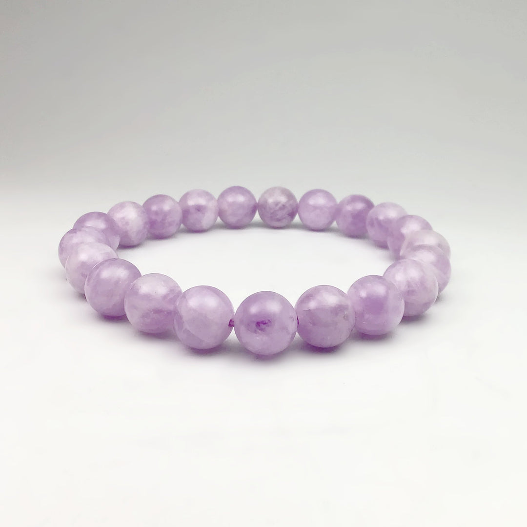 Lavender Amethyst Beaded Bracelet