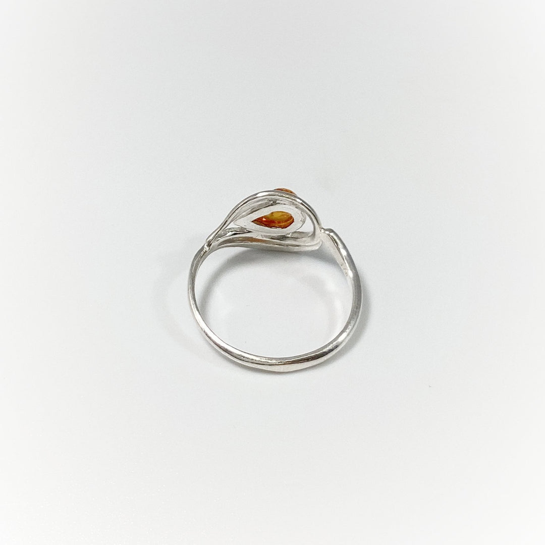 Cognac Amber Ring