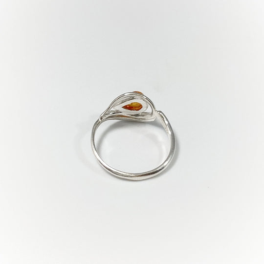 Cognac Amber Ring