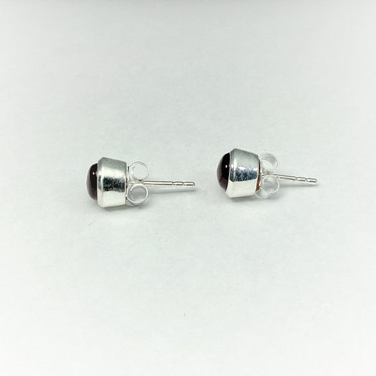 Garnet Stud Earrings