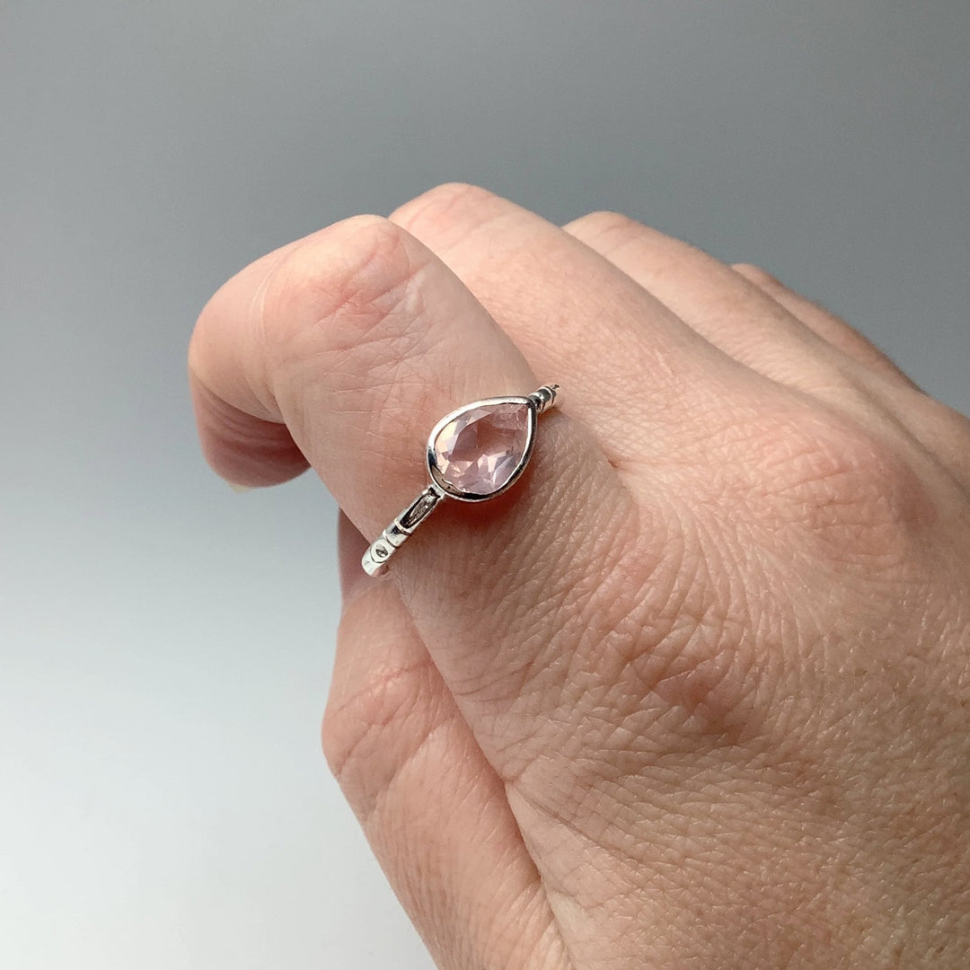 Rose Quartz Ring