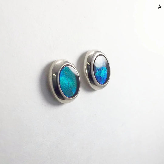 Alberta Ammolite Stud Earrings