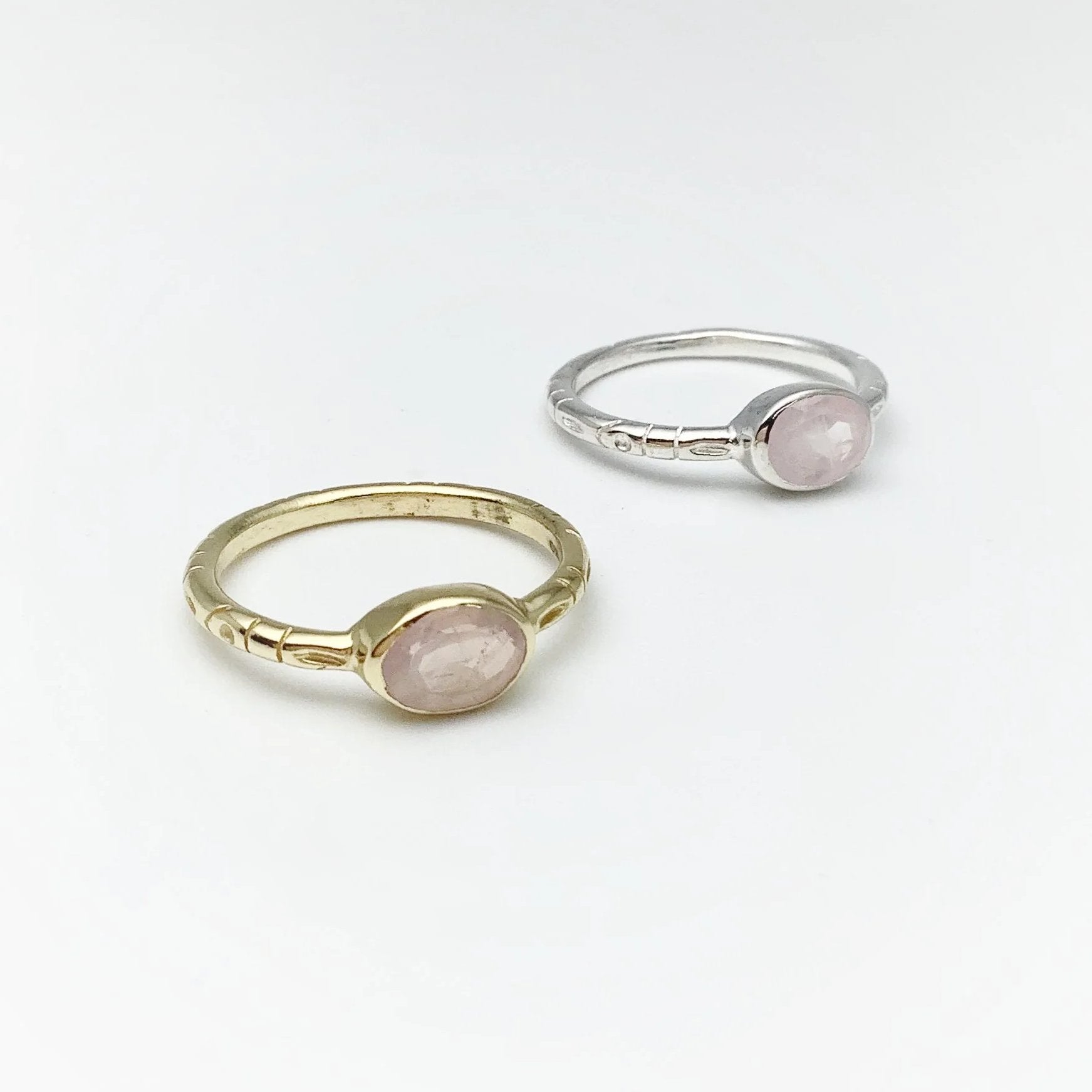 Rose Quartz Ring