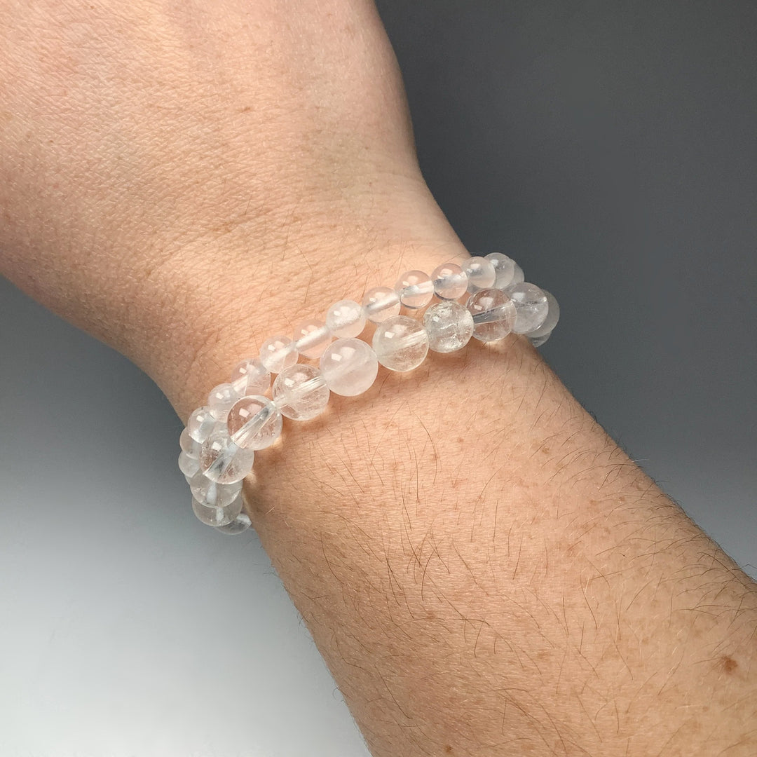 Girasol Milky Quartz Beaded Bracelet