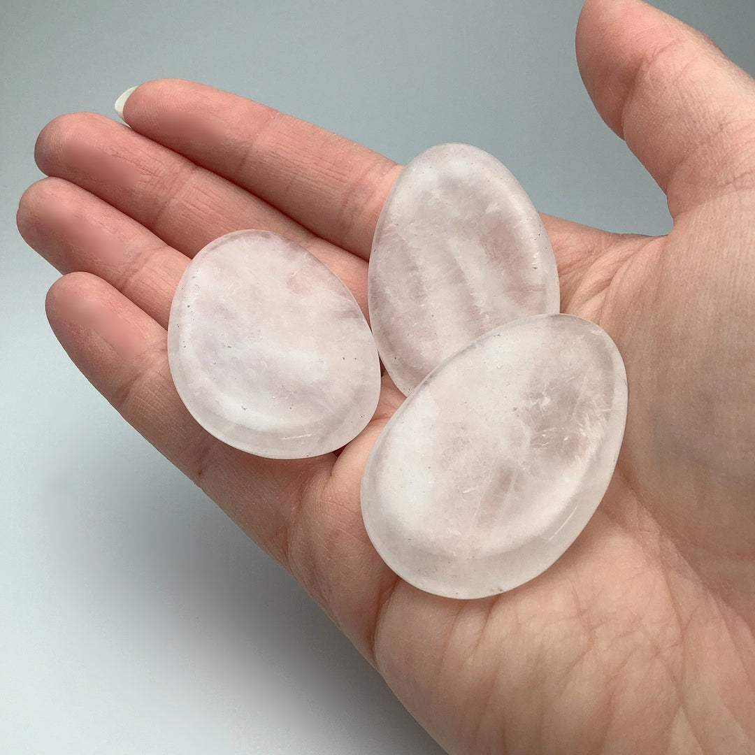 Small Worry Stone - Milky Quartz