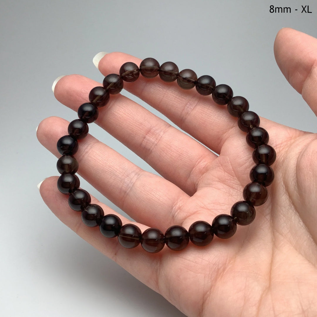 Smoky Quartz Beaded Bracelet