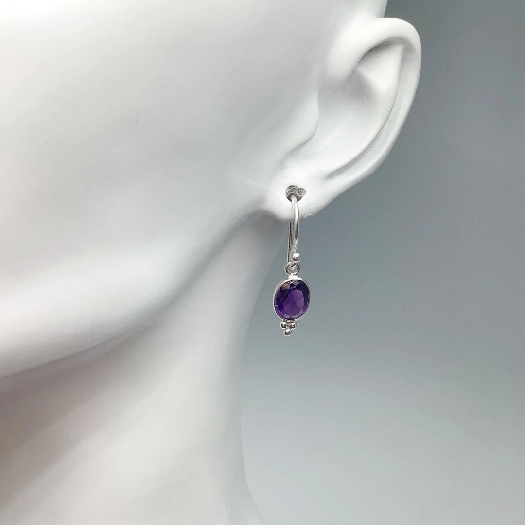 Amethyst Dangle Earrings