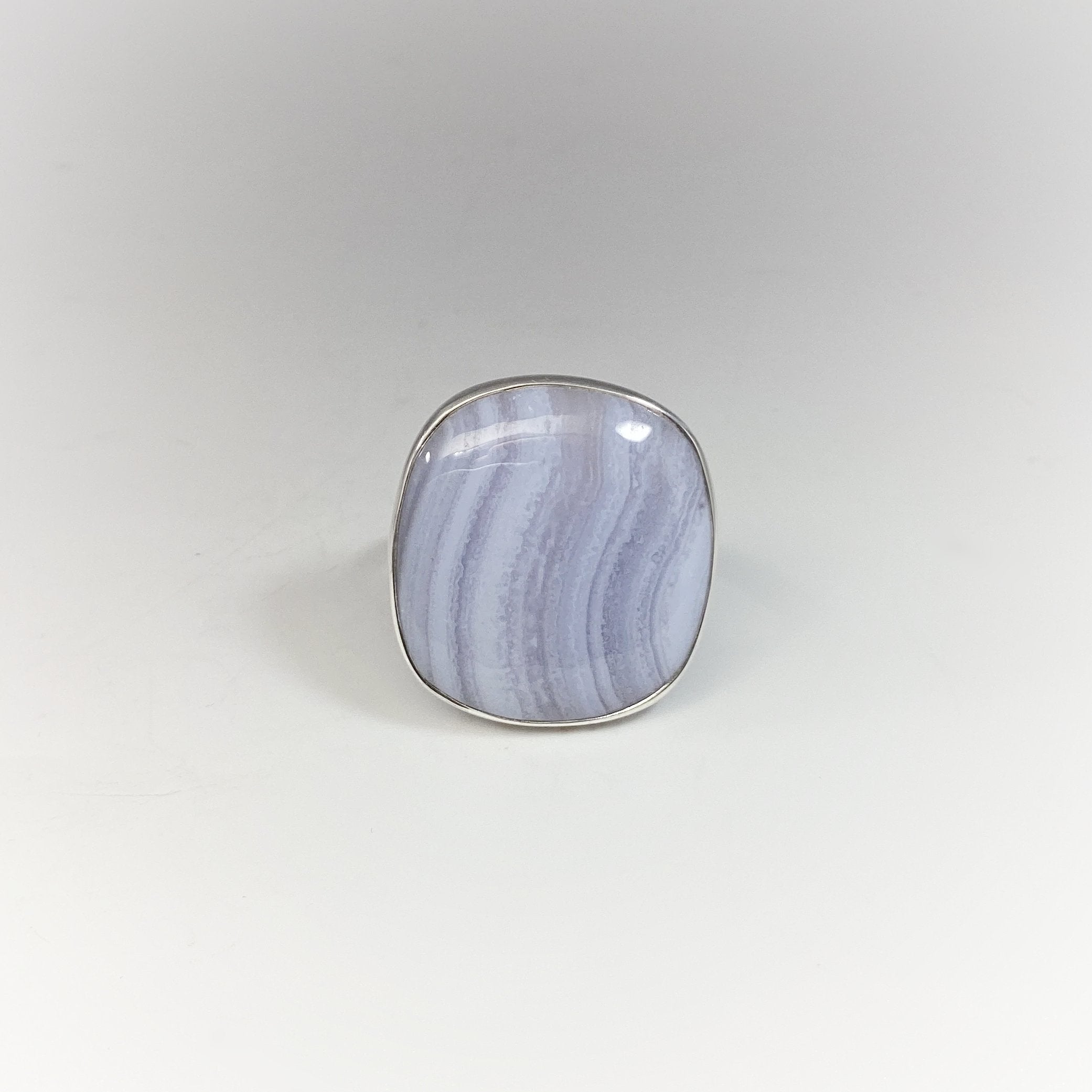 Blue Lace Agate Ring