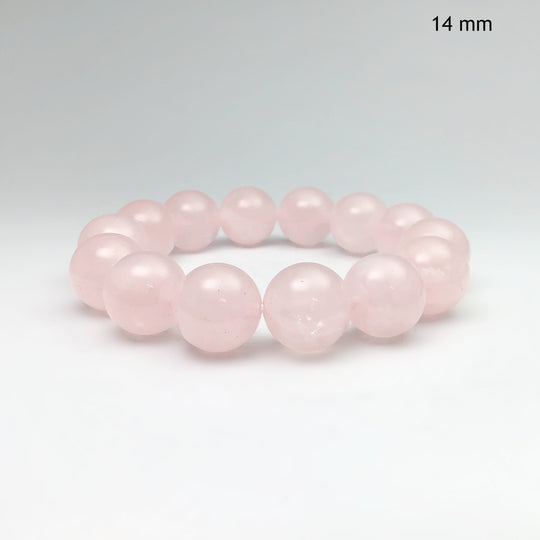 Rose Quartz Beaded Bracelet