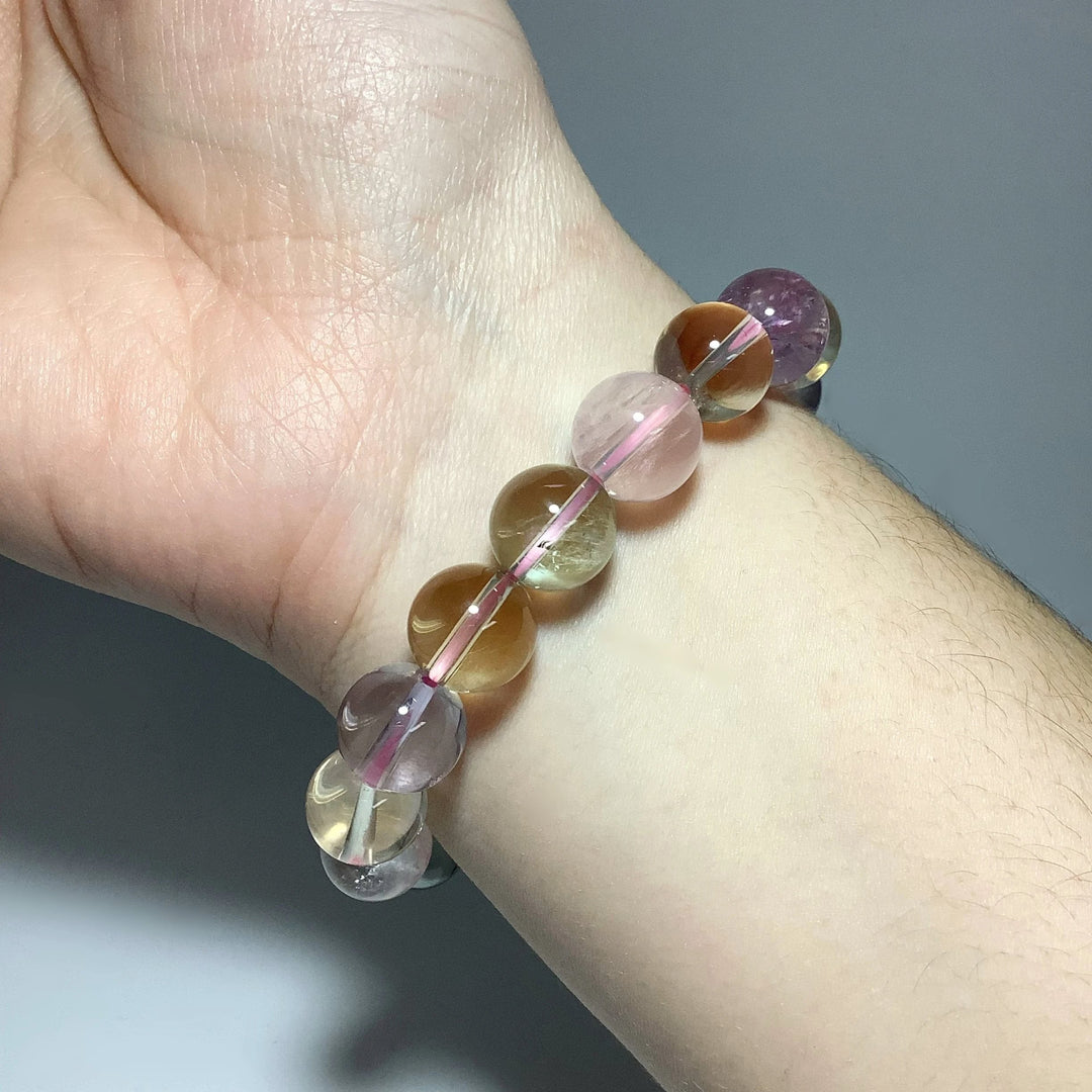 Multistone Beaded Bracelet - 12mm