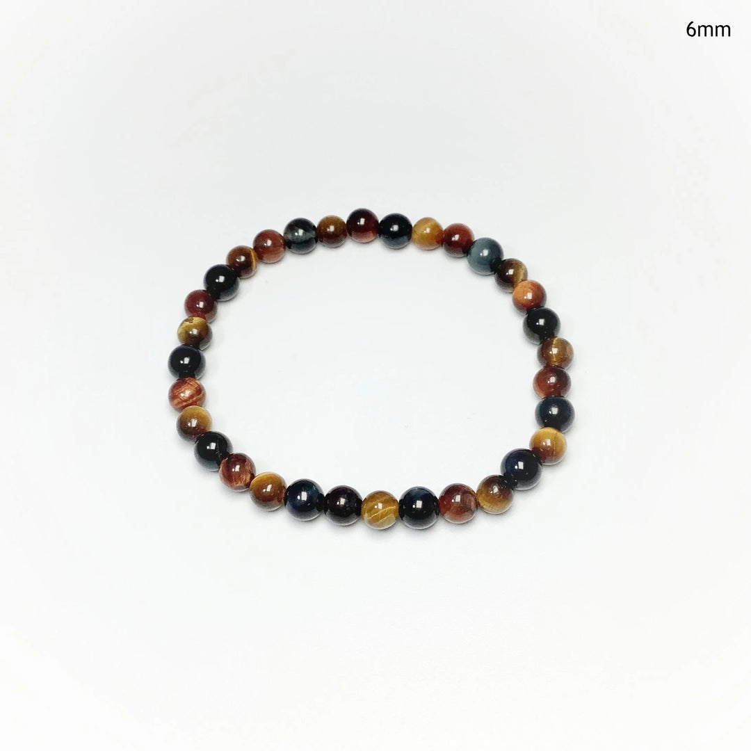 Mixed Tiger Eye Beaded Bracelet