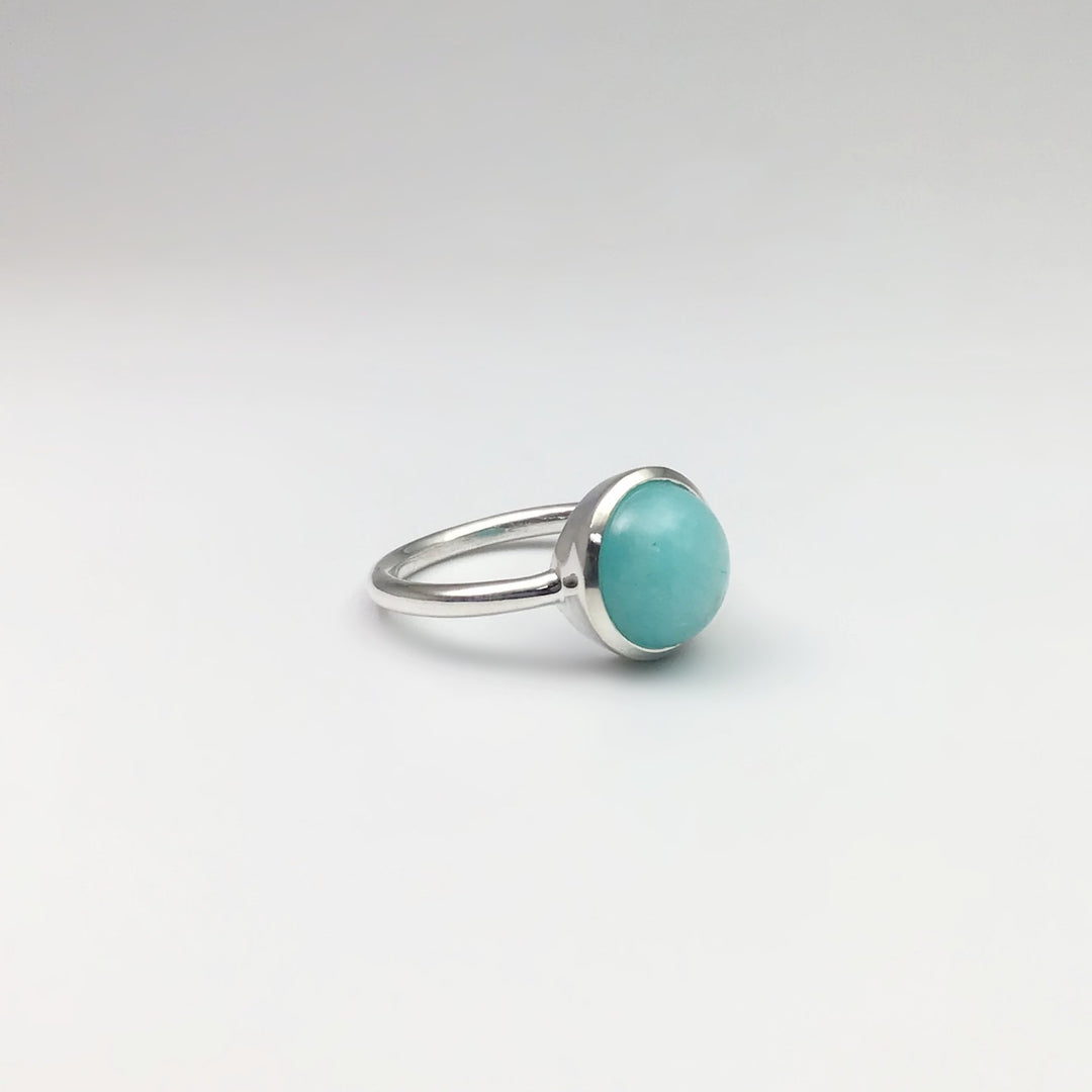 Amazonite Ring