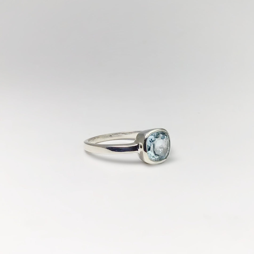 Blue Topaz Ring