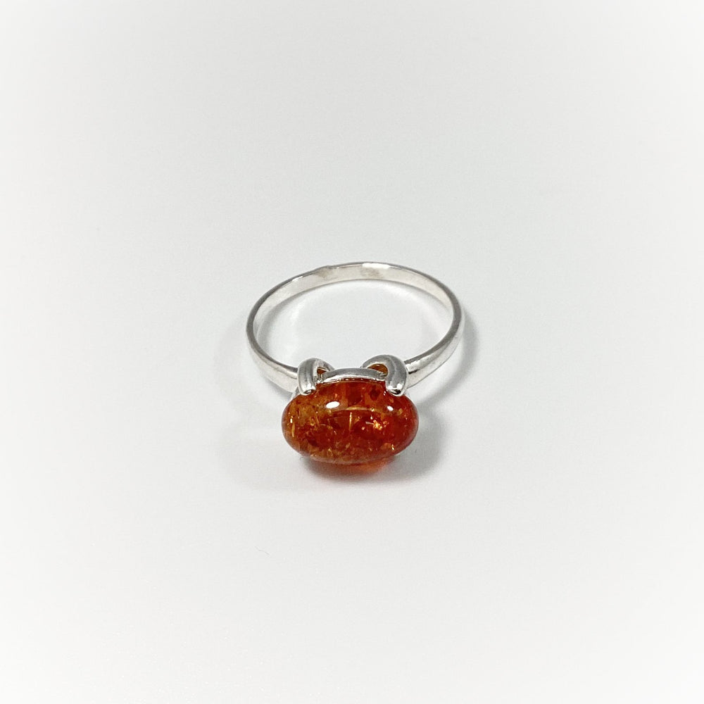 Cognac Amber Ring