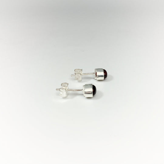 Garnet Stud Earrings