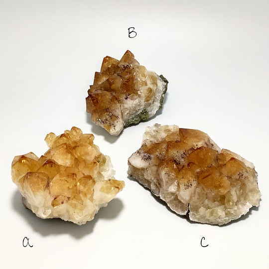 Citrine Druze Cluster at $35 each