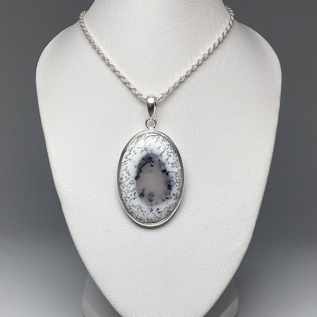 Dendritic Opal Pendant