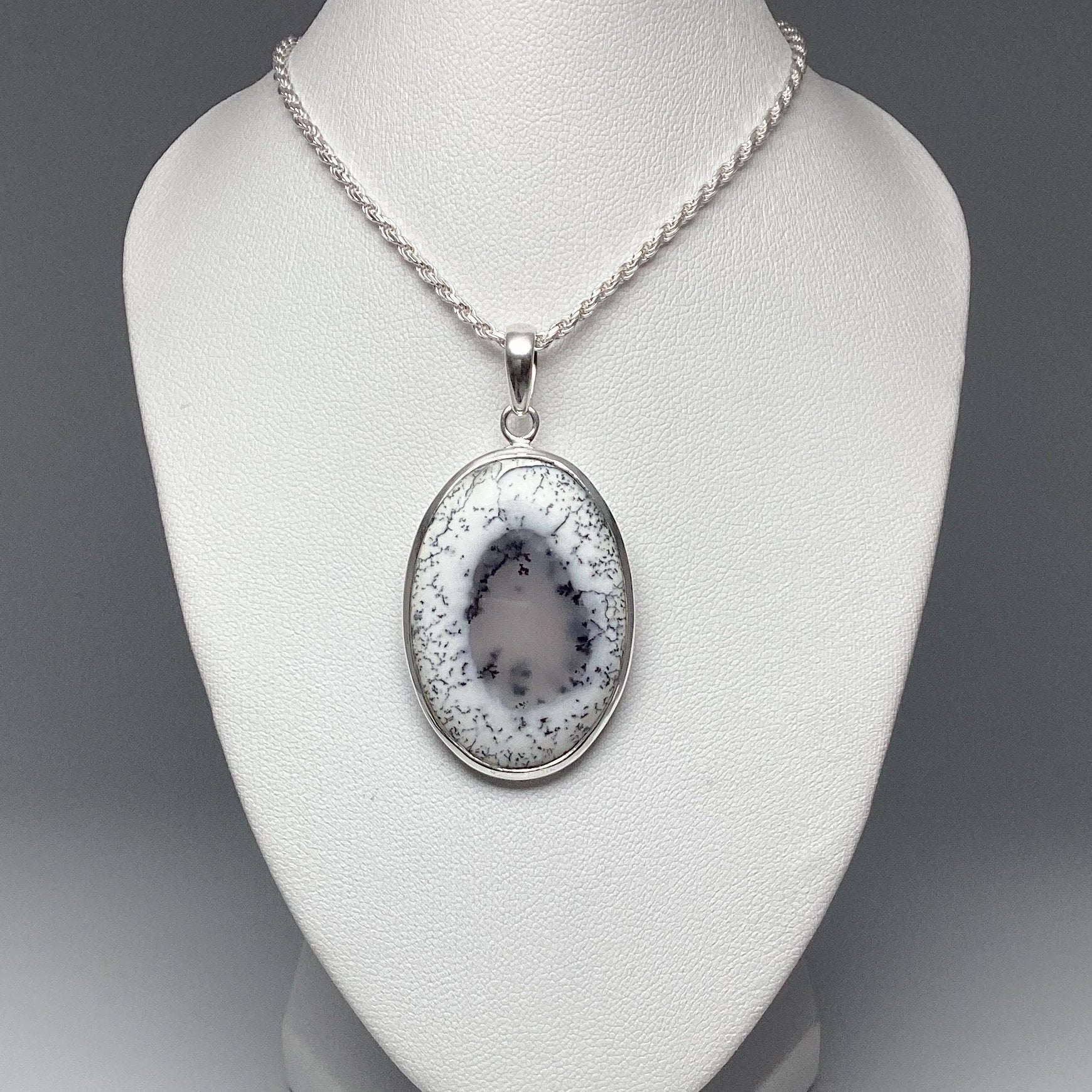 Dendritic Opal Pendant