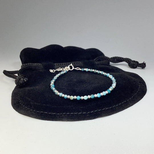 Blue Apatite Bracelet