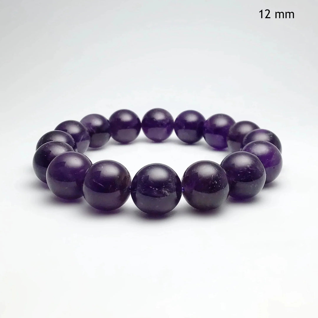 Amethyst Beaded Bracelet