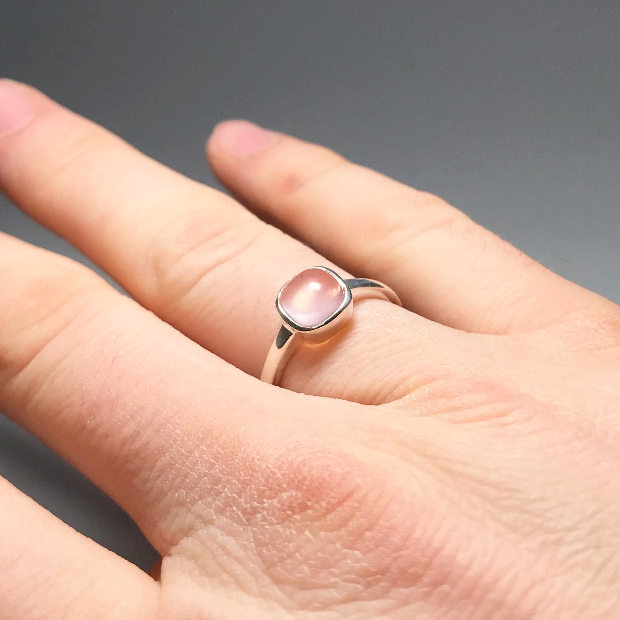 Rose Quartz Ring