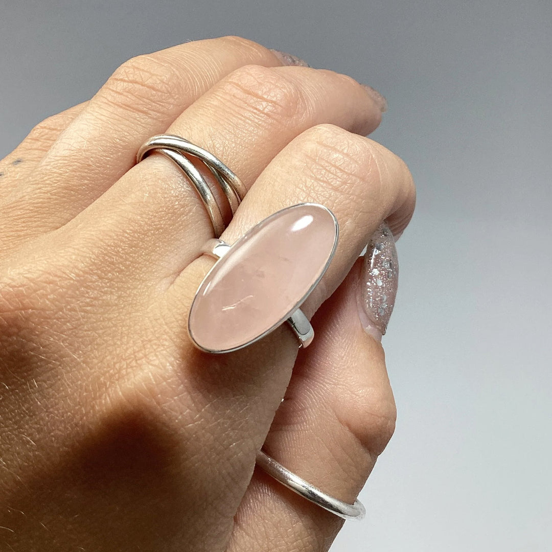 Rose Quartz Ring