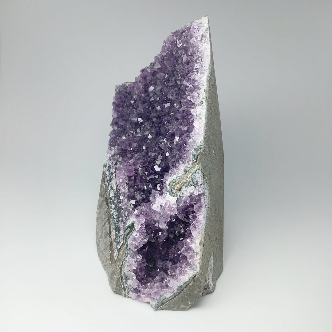 Amethyst Druze Cluster Stand Up