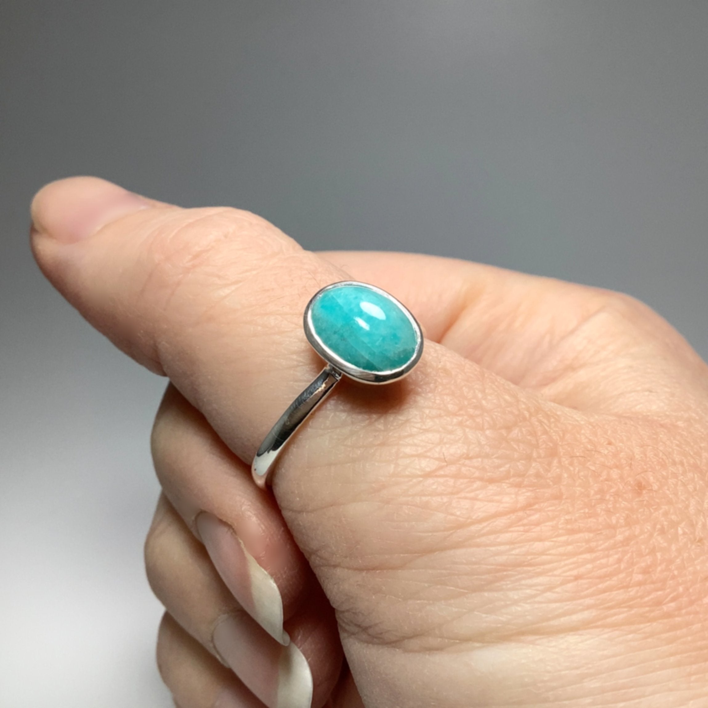 Amazonite Ring