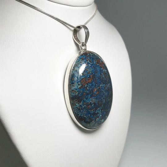 Shattuckite Pendant