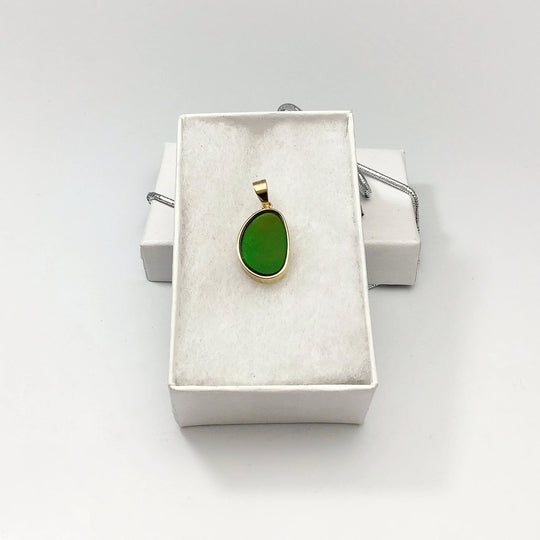 Alberta Ammolite 14K Gold Pendant