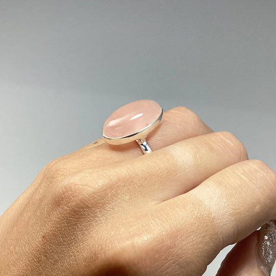 Rose Quartz Ring