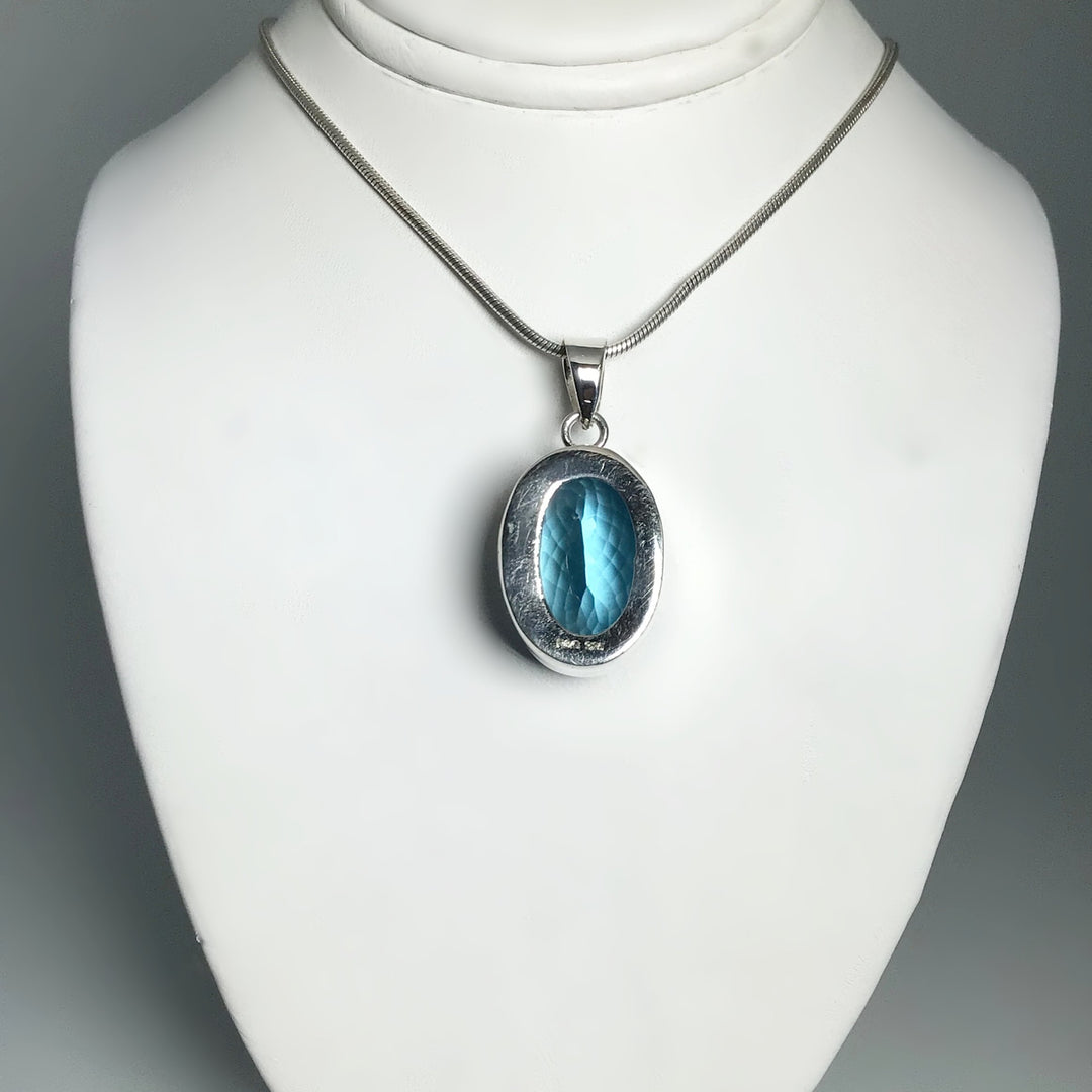 London Blue Topaz Pendant