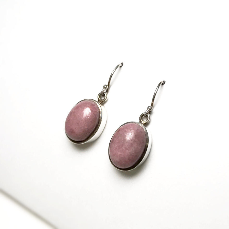 Rhodonite Dangle Earrings