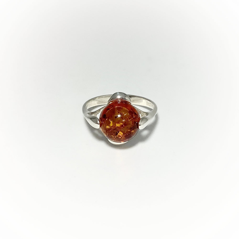 Cognac Amber Ring