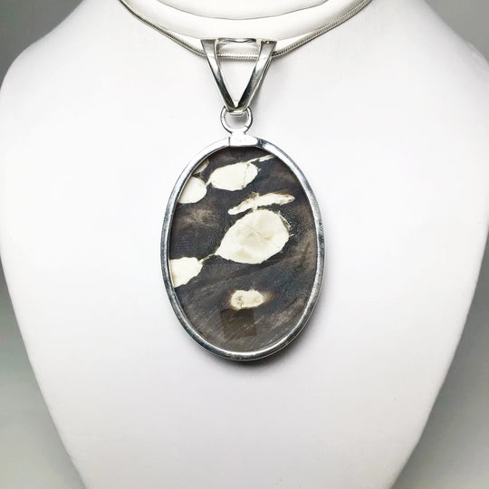 Petrified Peanut Wood Pendant