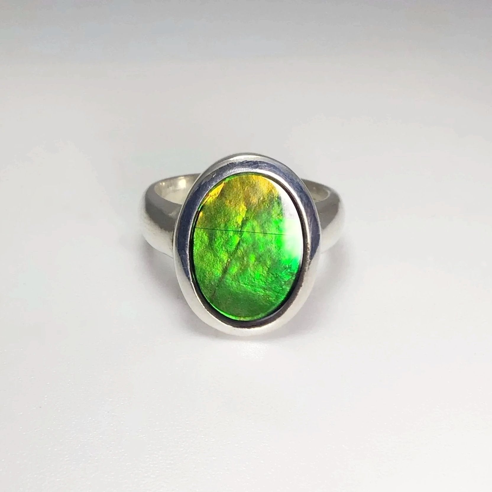 Alberta Ammolite Ring