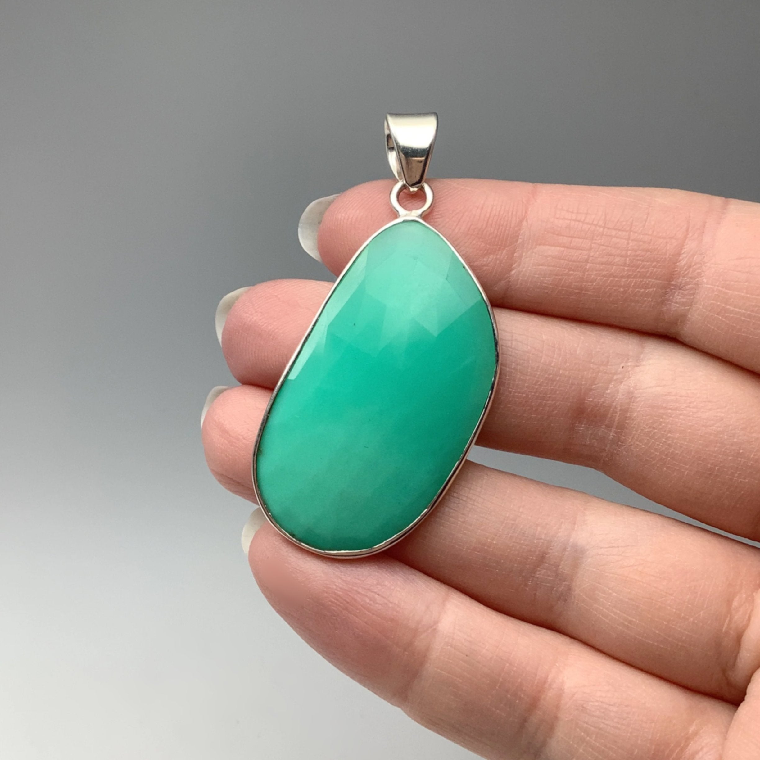 Chrysoprase Pendant