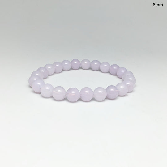 Moon Amethyst Beaded Bracelet