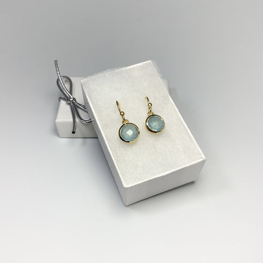 Aquamarine Dangle Earrings