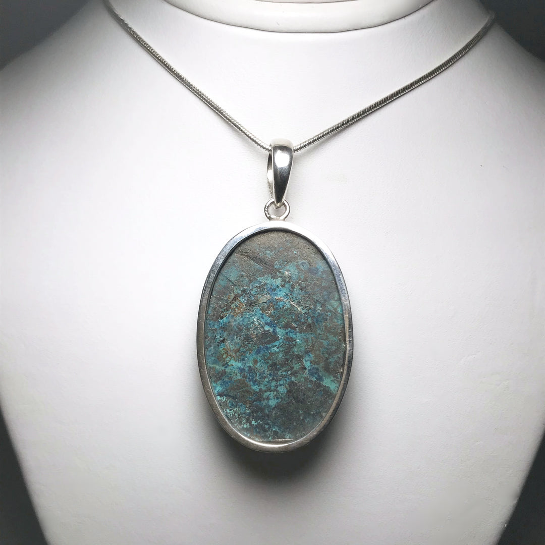 Shattuckite Pendant