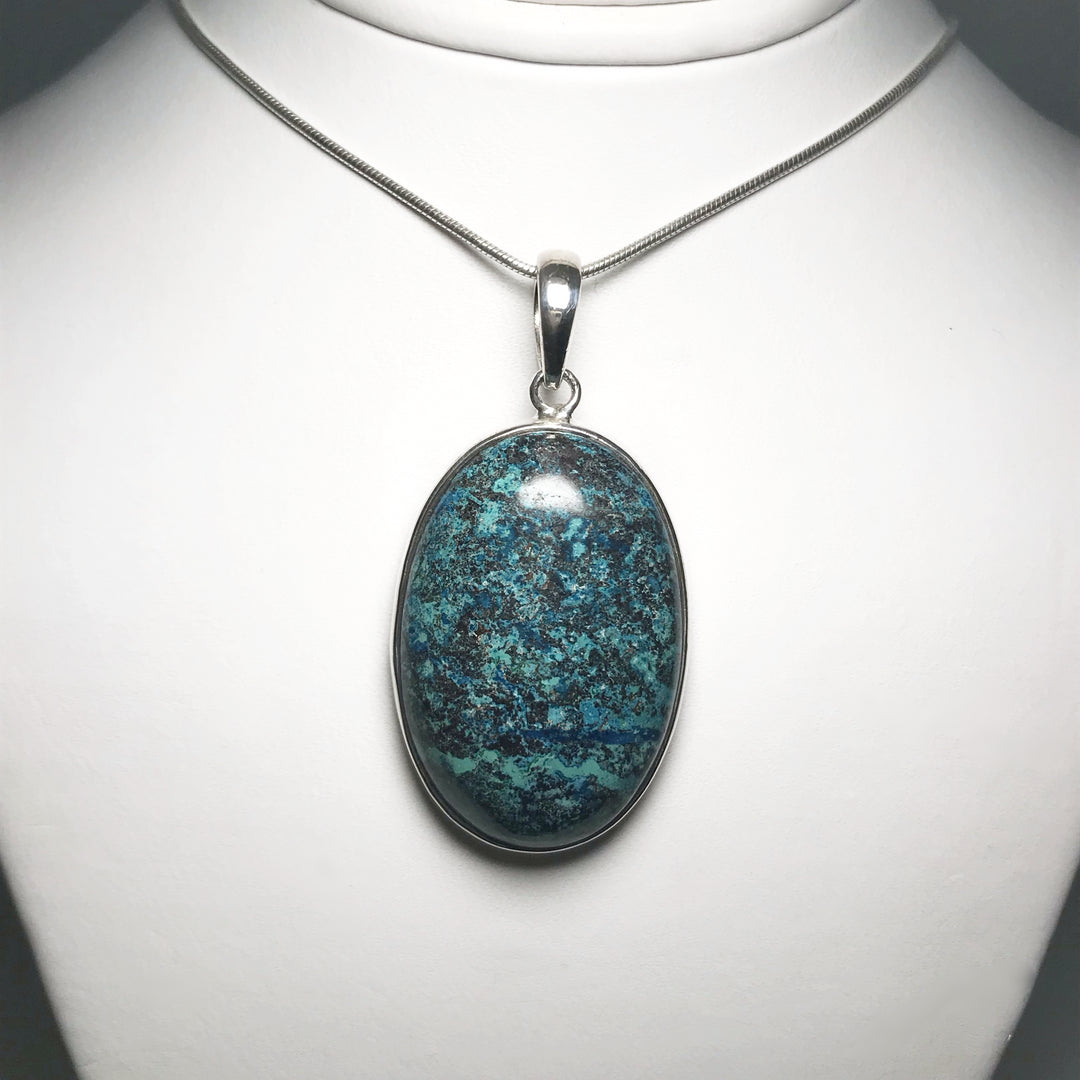 Shattuckite Pendant