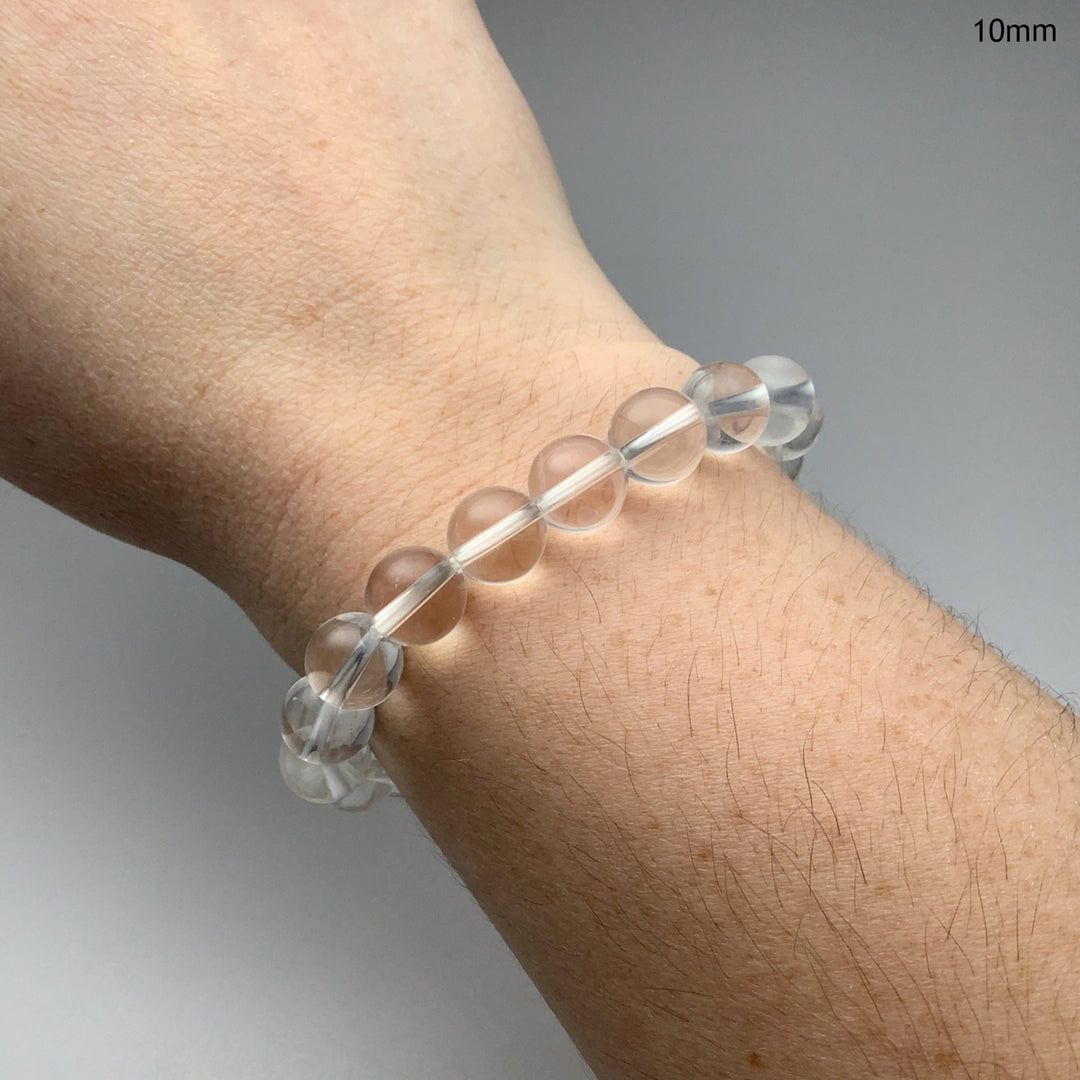 Clear Quartz Beaded Bracelet