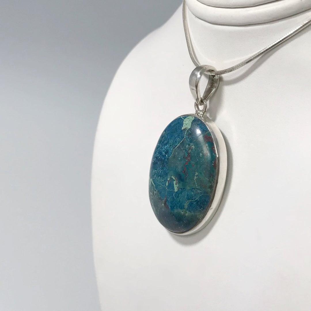 Shattuckite Pendant