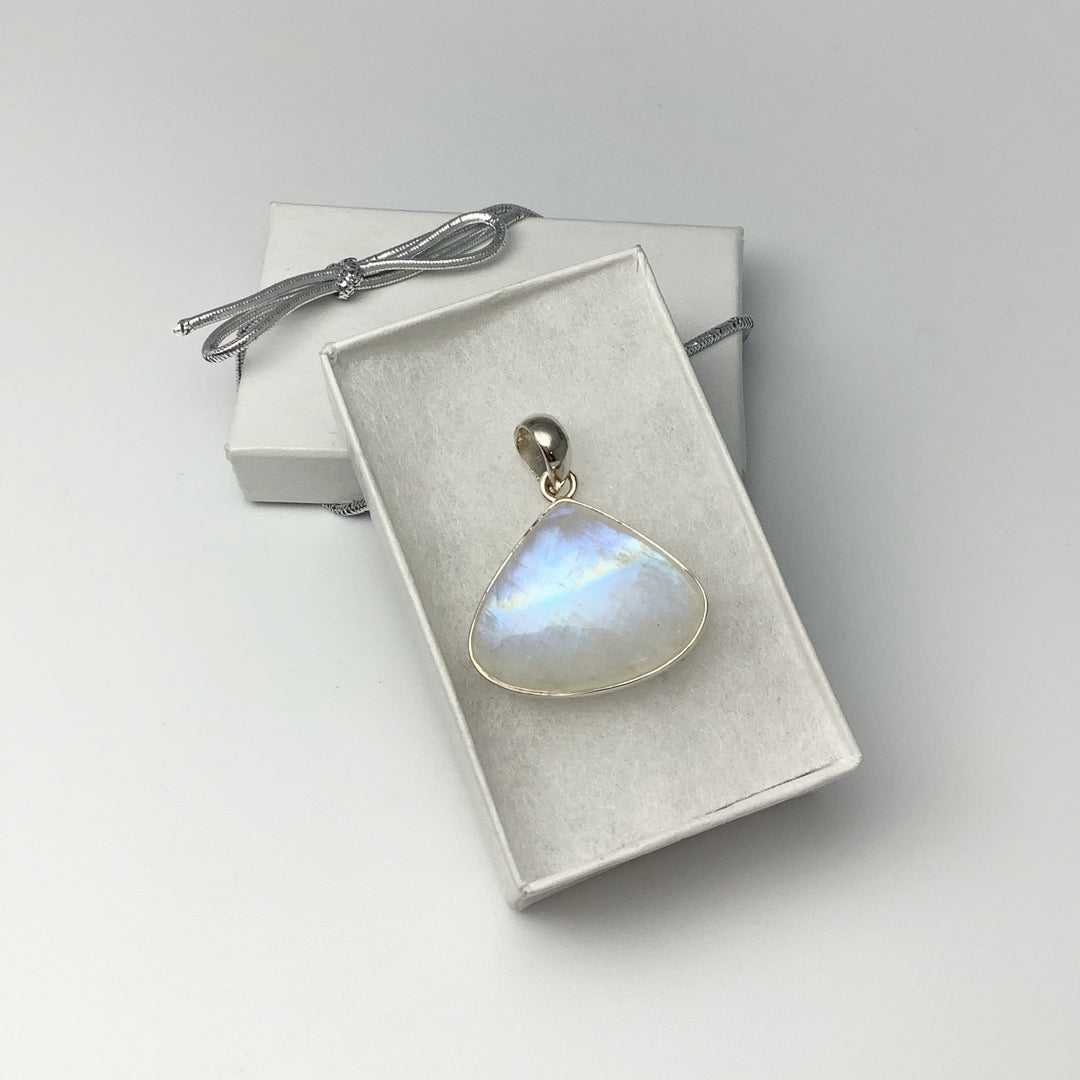 Rainbow Moonstone Pendant