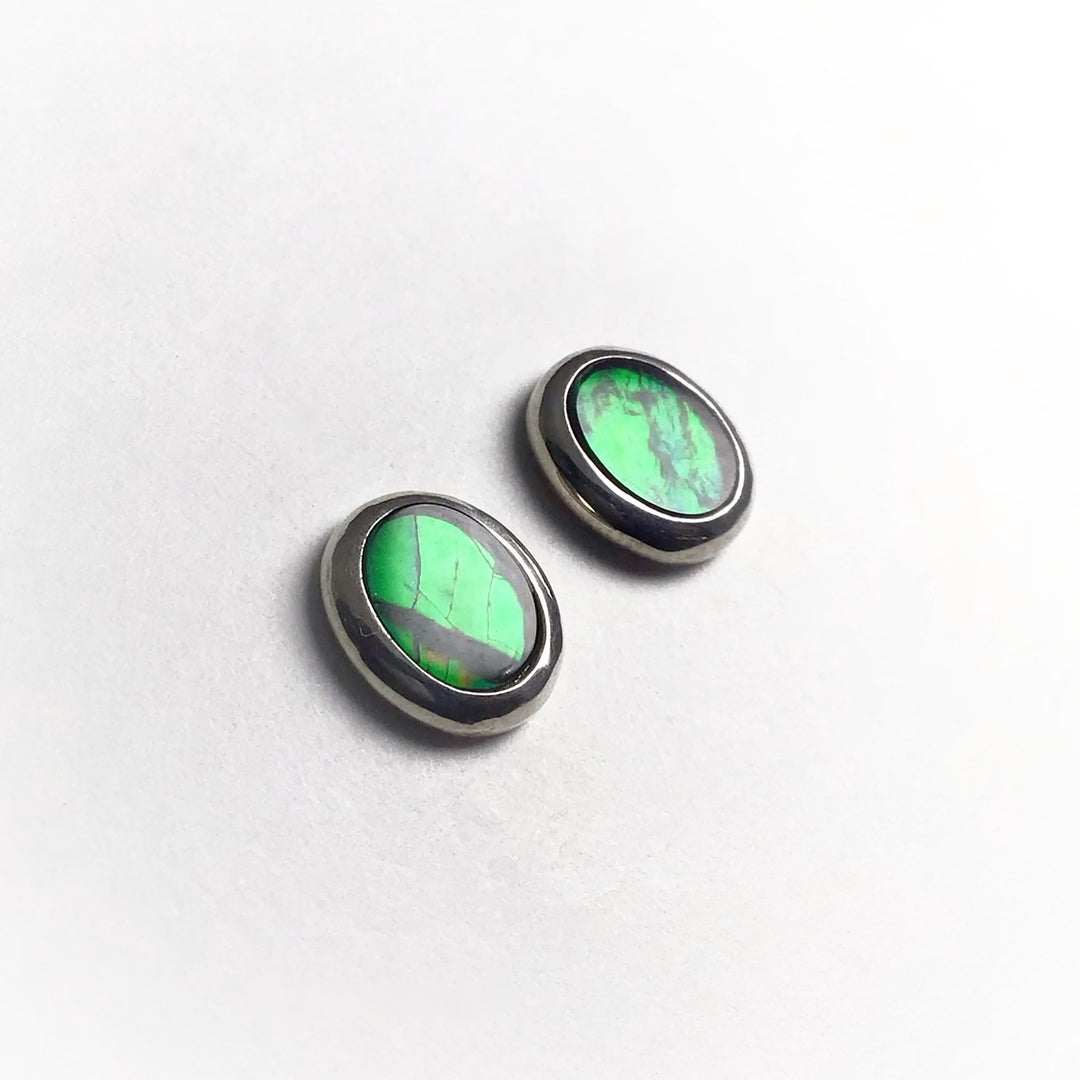 Alberta Ammolite Stud Earrings