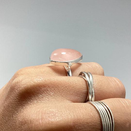 Rose Quartz Ring